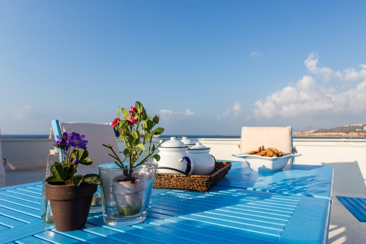 Appartamento Sea View Penthouse With Roof Garden La Canea Esterno foto